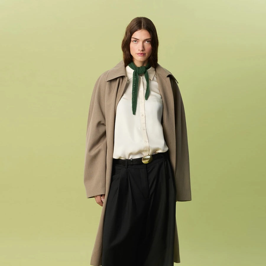 Miu Pointelle Scarf 2607-1 | Sandnes Garn