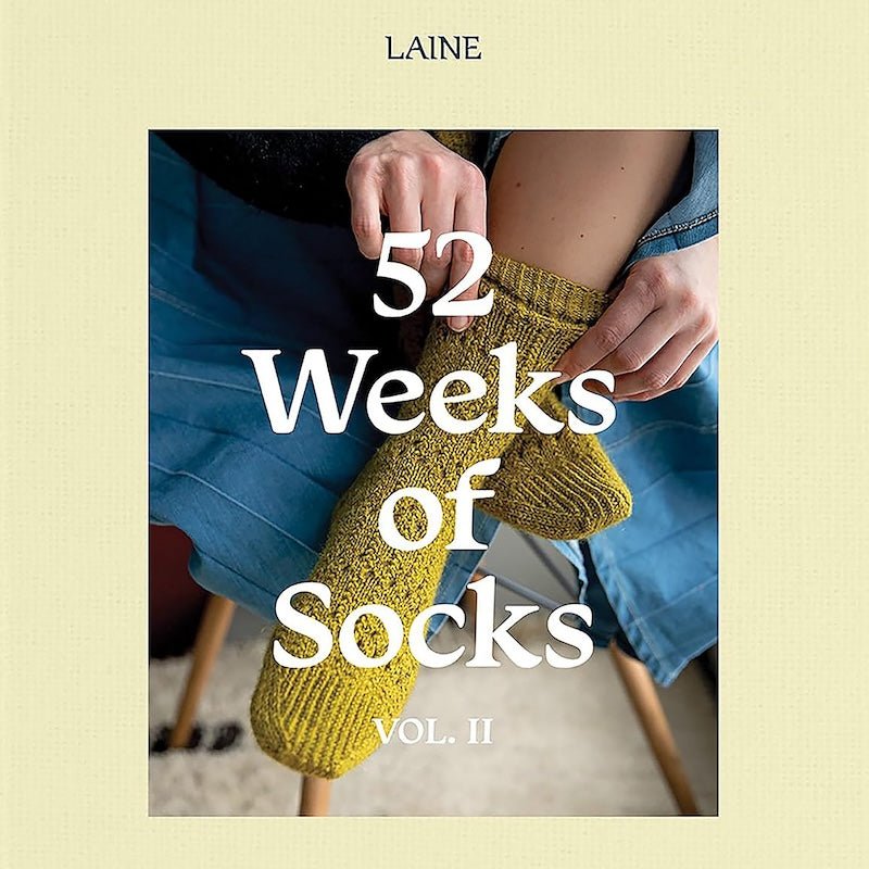 52 Weeks of Socks Vol. II Paperback Edition | Laine - This is Knit