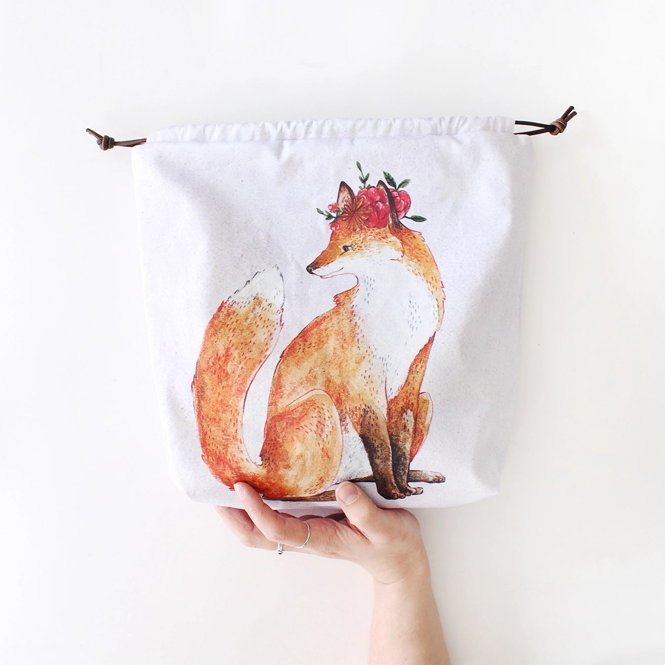 Lena The Fox | Project Bag | The Blue Rabbit House