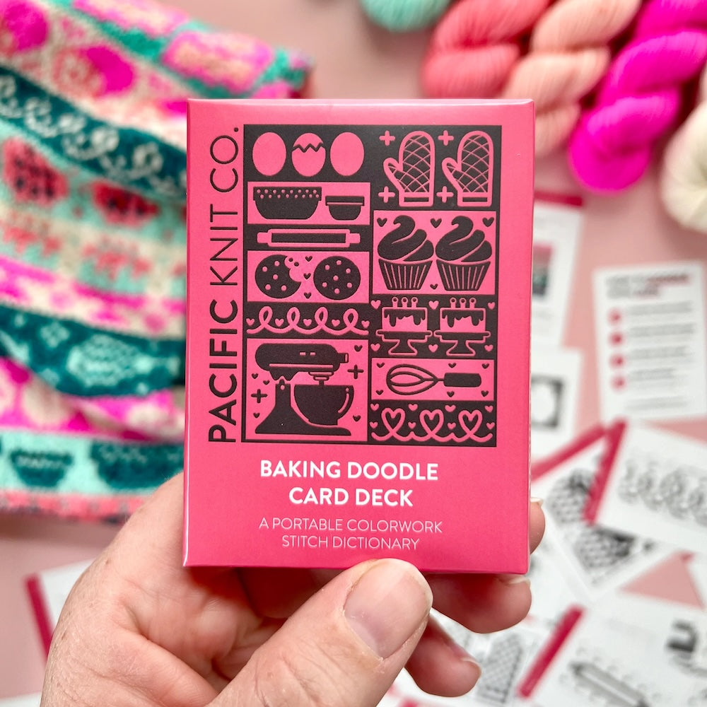 Baking Doodle Card Deck (Smaller Size) | Pacific Knit Co