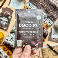 Detective Doodle Deck - Literary Series (13 Charts) | Pacific Knit Co