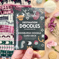 Edinburgh Doodle Deck - Destination Doodle Series (13 Charts) | Pacific Knit Co