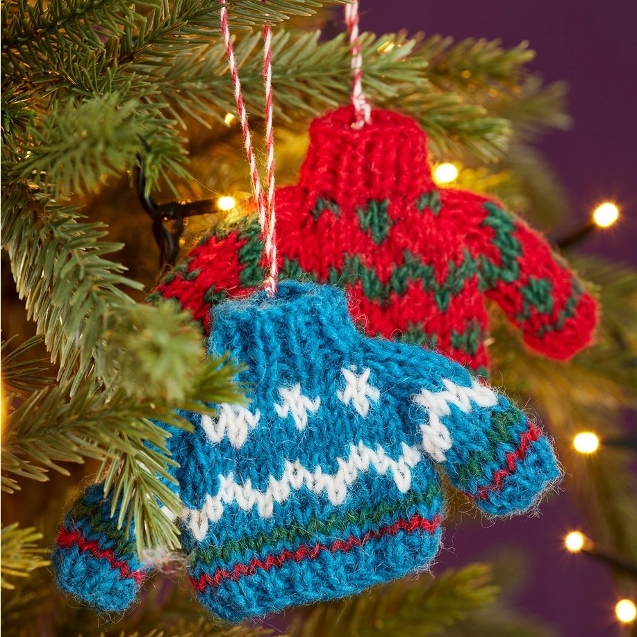 Fair Isle Wool Jumper Knitted Decoration | Namaste