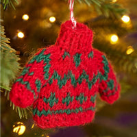 Fair Isle Wool Jumper Knitted Decoration | Namaste