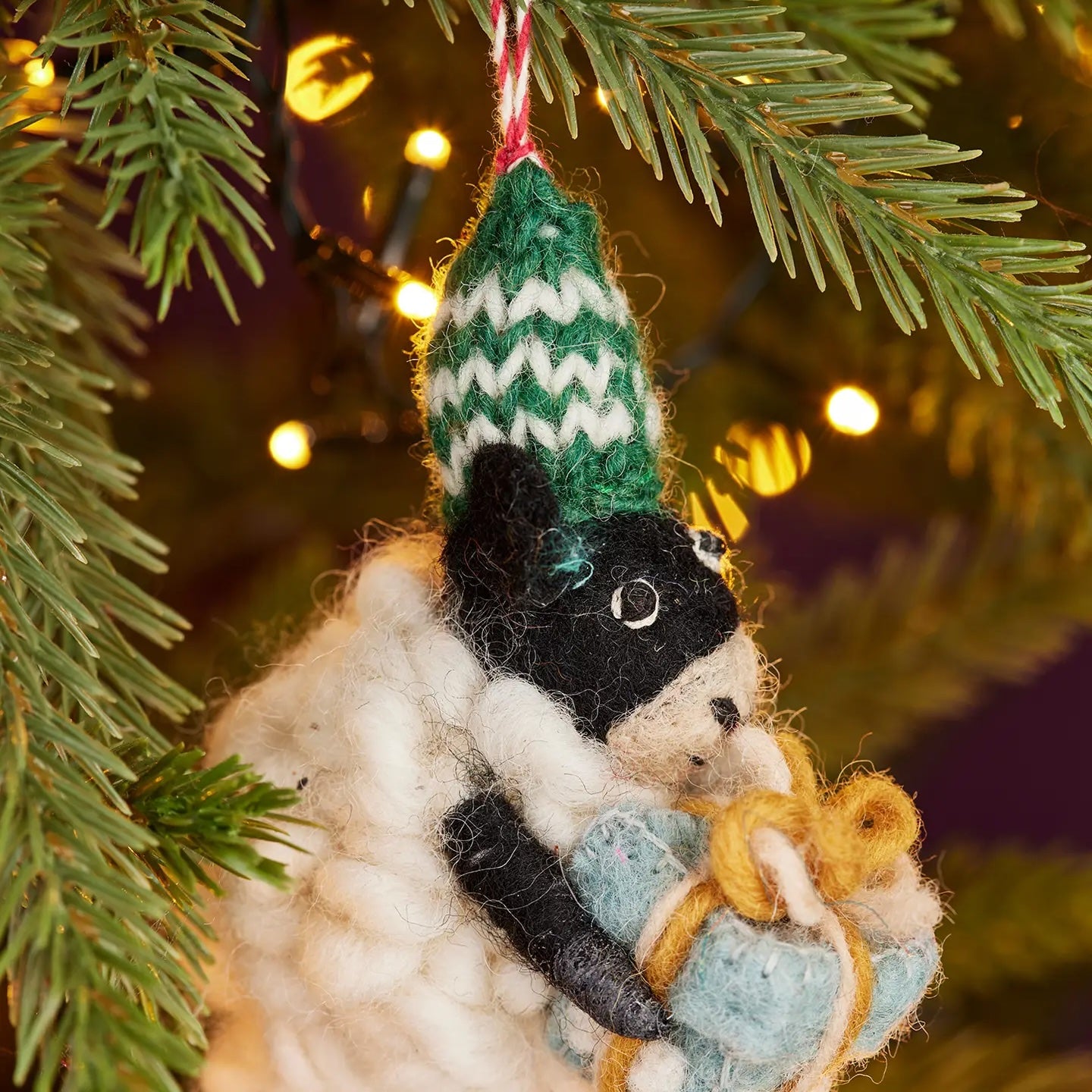 Felt Black Sheep Decoration | Namaste