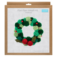 Pom Pom Wreath Kit - Green | Trimits