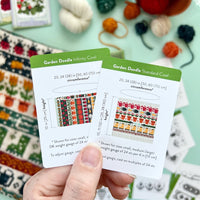 Garden Doodle Card Deck (Smaller Size) | Pacific Knit Co