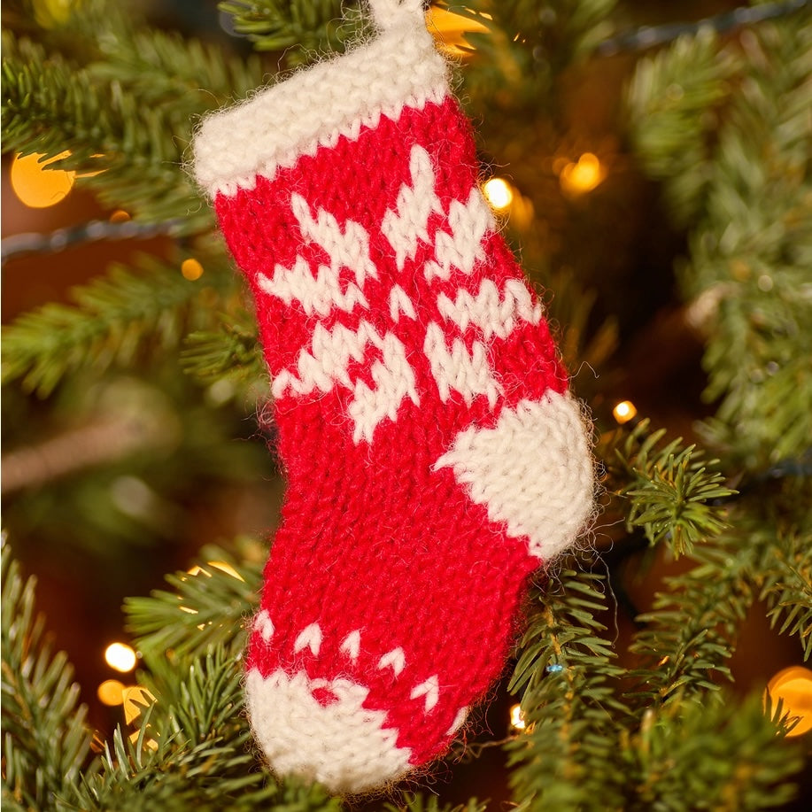 Stocking Knitted Decoration | Namaste