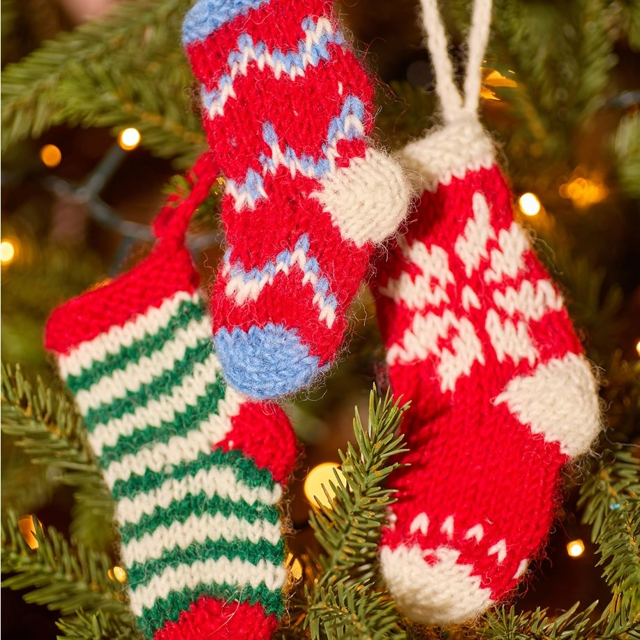 Stocking Knitted Decoration | Namaste