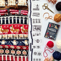London Doodle Deck - Destination Doodle Series (13 Charts) | Pacific Knit Co