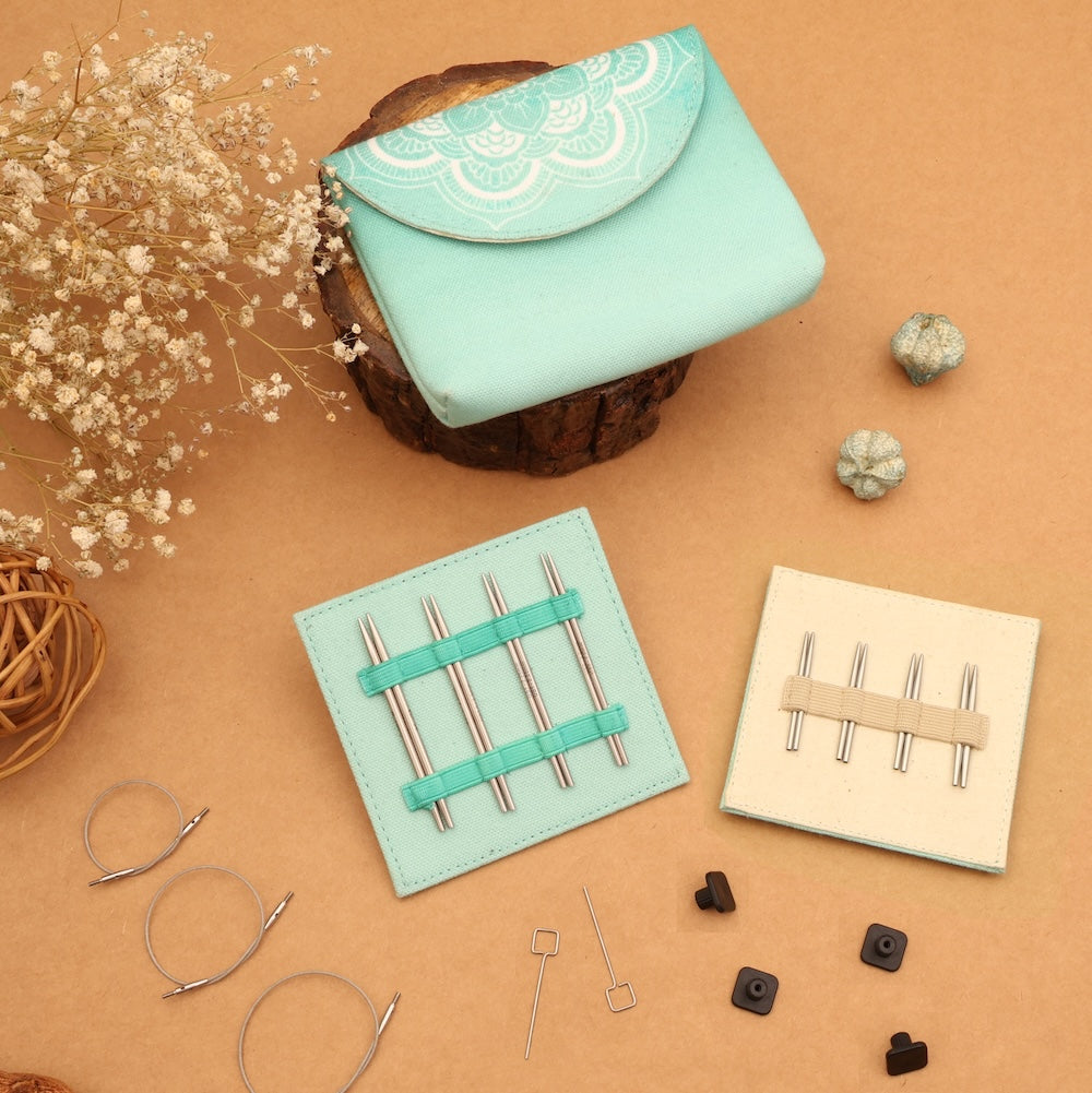 Petite Mini | 5 & 7.5cm Interchangeable Set in 4 Sizes | Knit Pro
