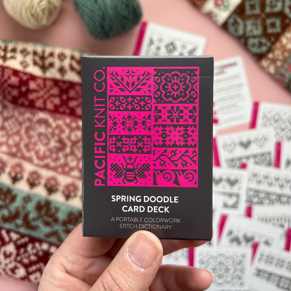 Spring Doodle Card Deck | Pacific Knit Co