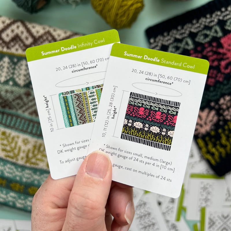 Summer Doodle Card Deck | Pacific Knit Co