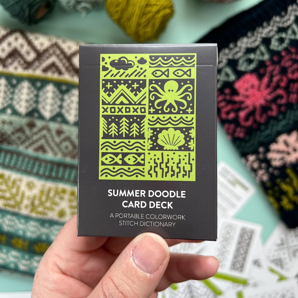 Summer Doodle Card Deck | Pacific Knit Co