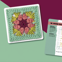 The Granny Square Flowers Card Deck | Claire Montgomerie