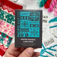 Winter Doodle Card Deck | Pacific Knit Co