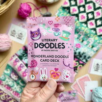 Wonderland Doodle Deck - Literary Series (13 Charts) | Pacific Knit Co
