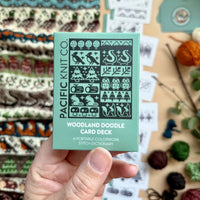 Woodland Doodle Card Deck (Smaller Size) | Pacific Knit Co