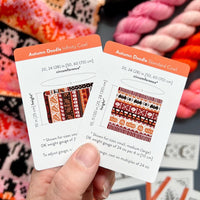 Autumn Doodle Card Deck | Pacific Knit Co - This is Knit