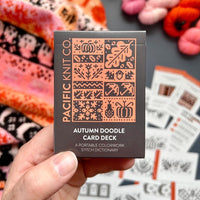 Autumn Doodle Card Deck | Pacific Knit Co - This is Knit