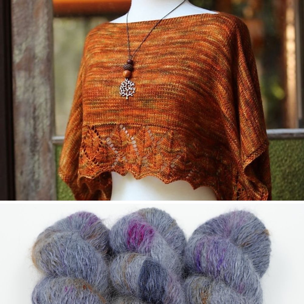 Autumn Leaves Linier Top Yarn Bundle | Townhouse Yarns - This is Knit