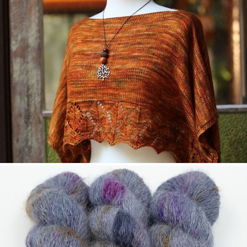 Autumn Leaves Linier Top Yarn Bundle | Townhouse Yarns - This is Knit