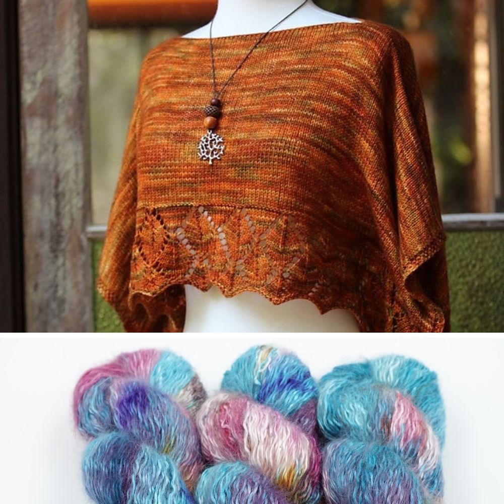 Autumn Leaves Linier Top Yarn Bundle | Townhouse Yarns - This is Knit