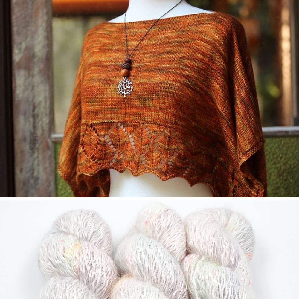 Autumn Leaves Linier Top Yarn Bundle | Townhouse Yarns - This is Knit