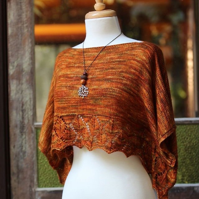 Autumn Leaves Linier Top Yarn Bundle | Townhouse Yarns - This is Knit