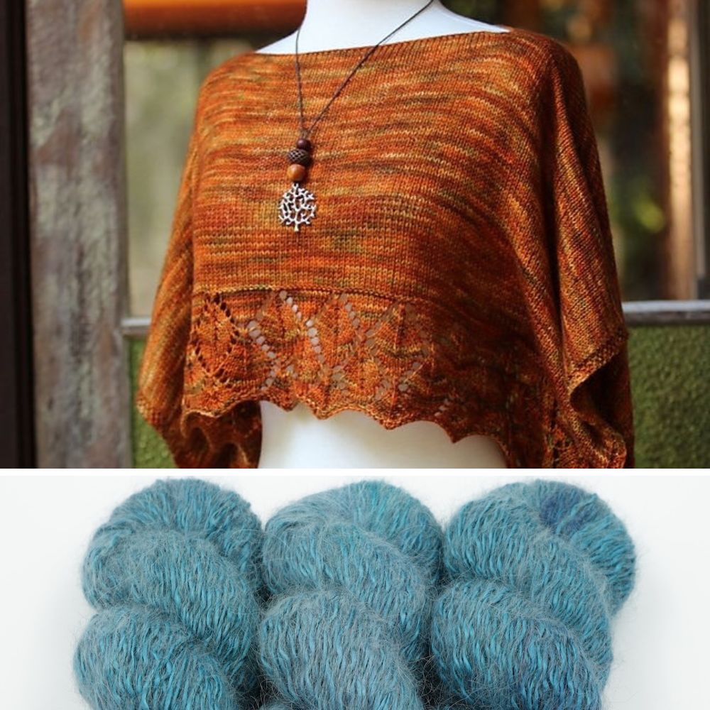 Autumn Leaves Linier Top Yarn Bundle | Townhouse Yarns - This is Knit