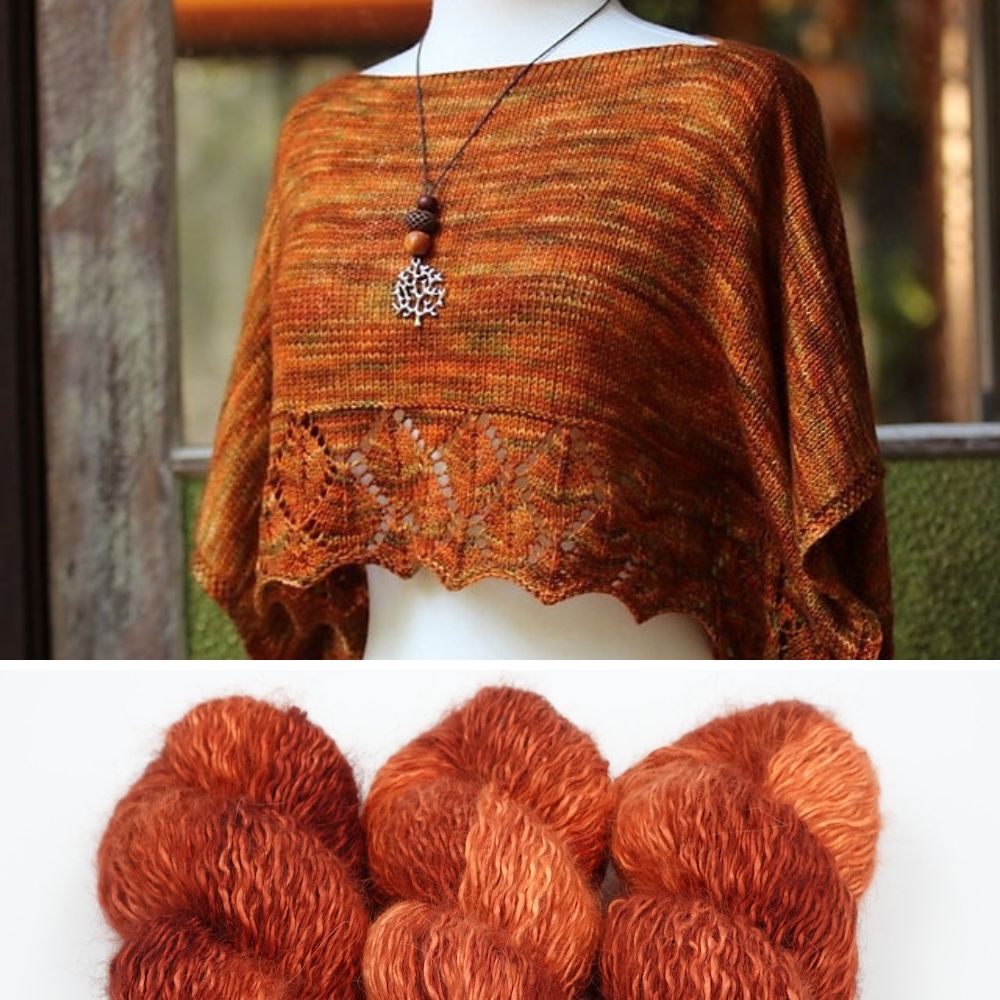 Autumn Leaves Linier Top Yarn Bundle | Townhouse Yarns - This is Knit