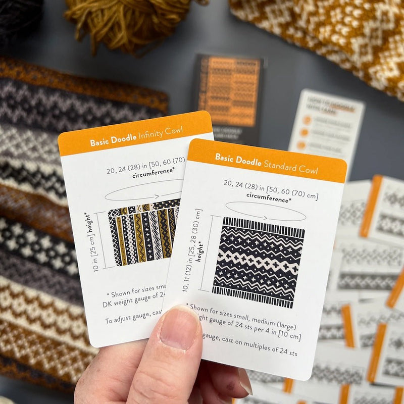 Basic Doodle Card Deck | Pacific Knit Co - This is Knit