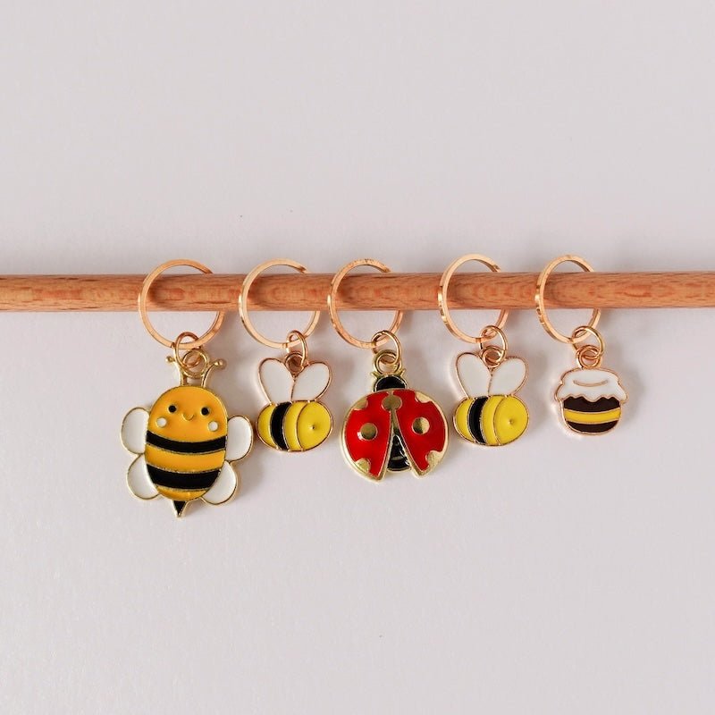 Bee Happy Stitch Markers | Hello Kim - This is Knit