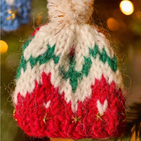 Bobble Hat Knitted Decoration | Namaste - This is Knit