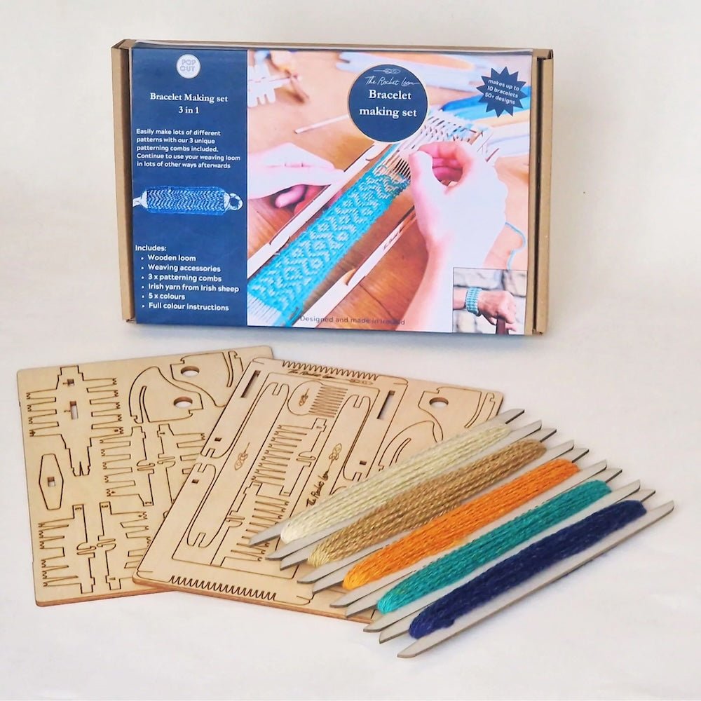 Bracelet Weaving Kit | Pop Out Projects - This is Knit