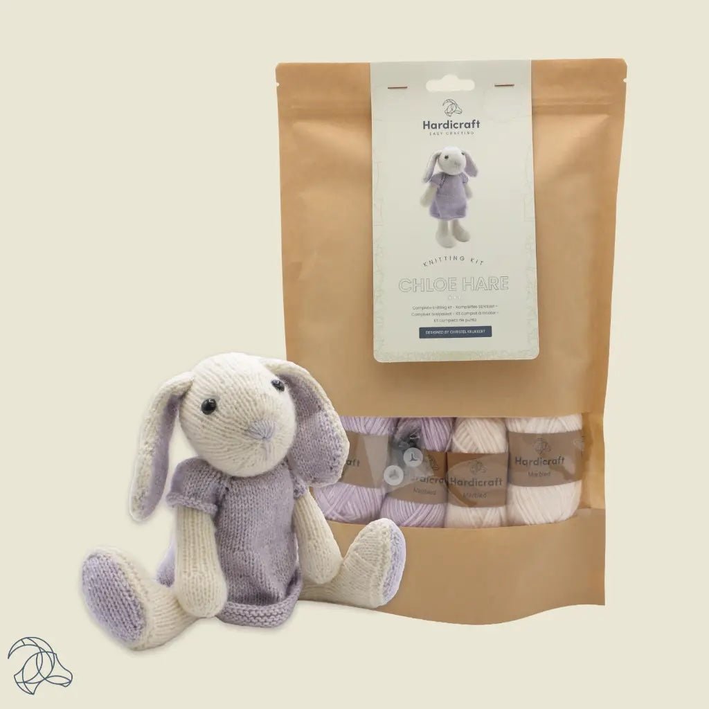 Chloe Rabbit Knitting Kit | Hardicraft - This is Knit