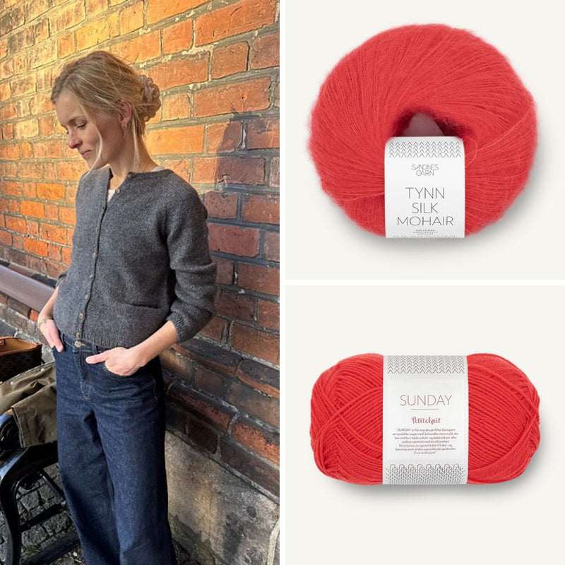 Copenhagen Cardigan Kit | Sandnes Garn - This is Knit