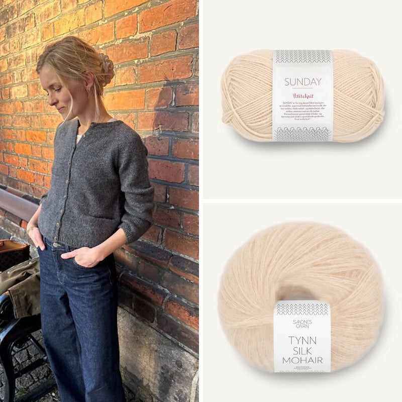 Copenhagen Cardigan Kit | Sandnes Garn - This is Knit