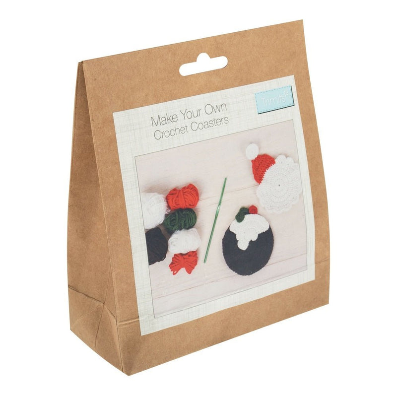 Crochet Your Own Coasters - Christmas | Trimits - This is Knit