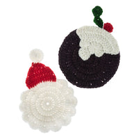 Crochet Your Own Coasters - Christmas | Trimits - This is Knit