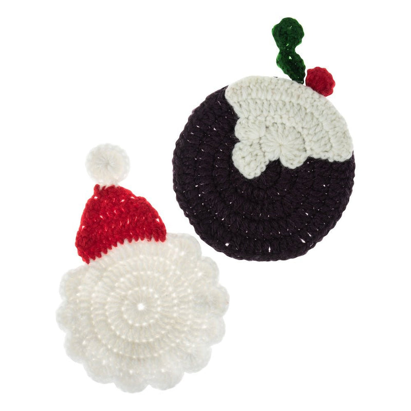 Crochet Your Own Coasters - Christmas | Trimits - This is Knit