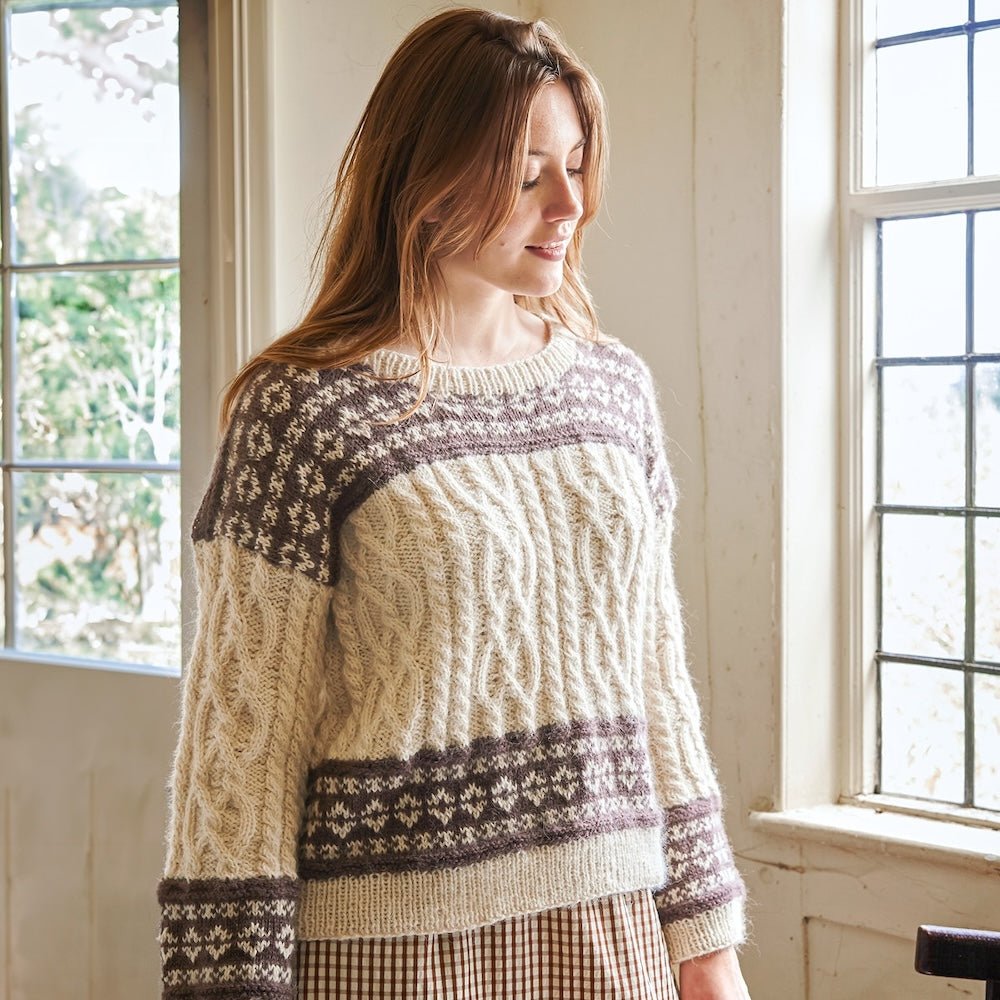 Fable Brushed Aran - Folklore Pattern Book | West Yorkshire Spinners - This is Knit