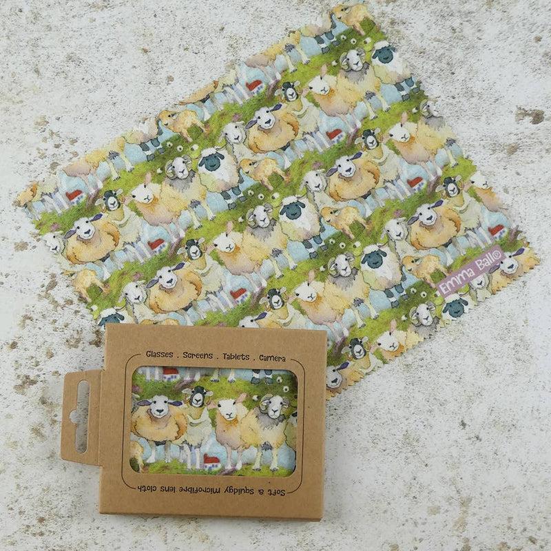 Felted Sheep Lens Cloth | Emma Ball - This is Knit