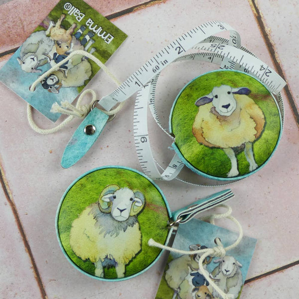 Felted Sheep Tape Measure | Emma Ball - This is Knit