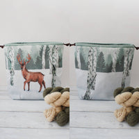 Finn the Deer | Project Bag | The Blue Rabbit House - This is Knit