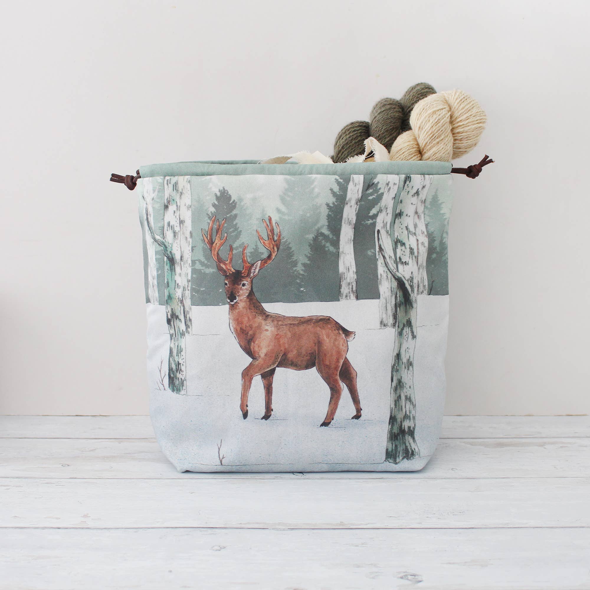 Finn the Deer | Project Bag | The Blue Rabbit House - This is Knit