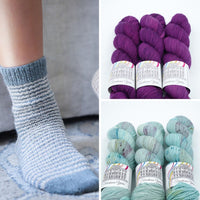 Flannel Socks Kit | Townhouse Yarns - This is Knit