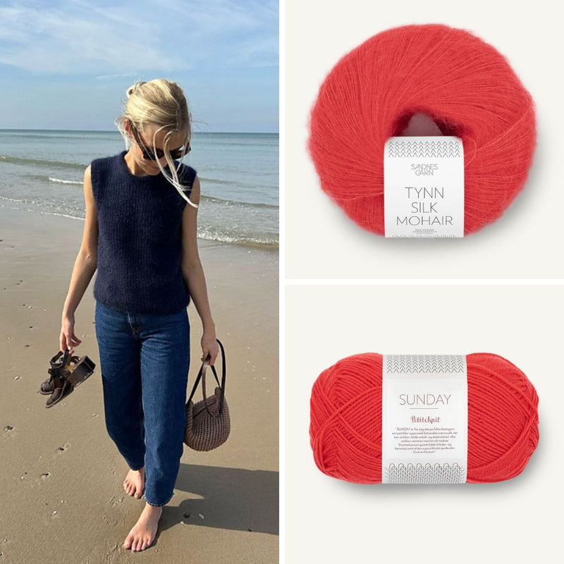 Friday Slipover Kit | Sandnes Garn - This is Knit