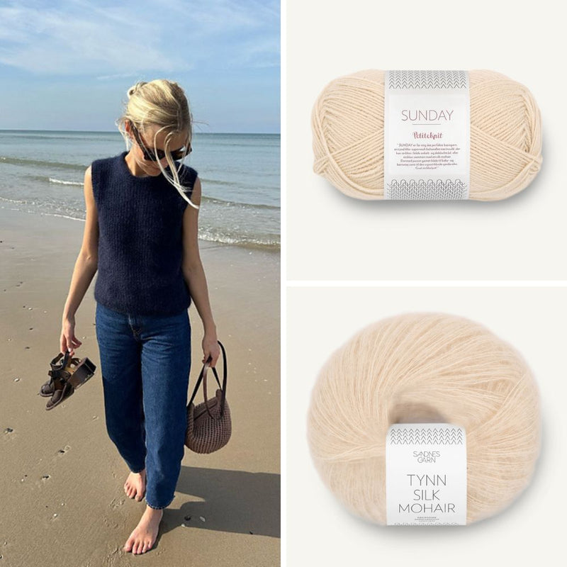 Friday Slipover Kit | Sandnes Garn - This is Knit