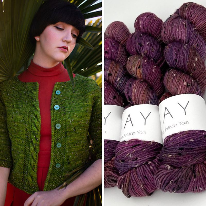 Gambit Cardi Kit | Irish Artisan Yarns - This is Knit